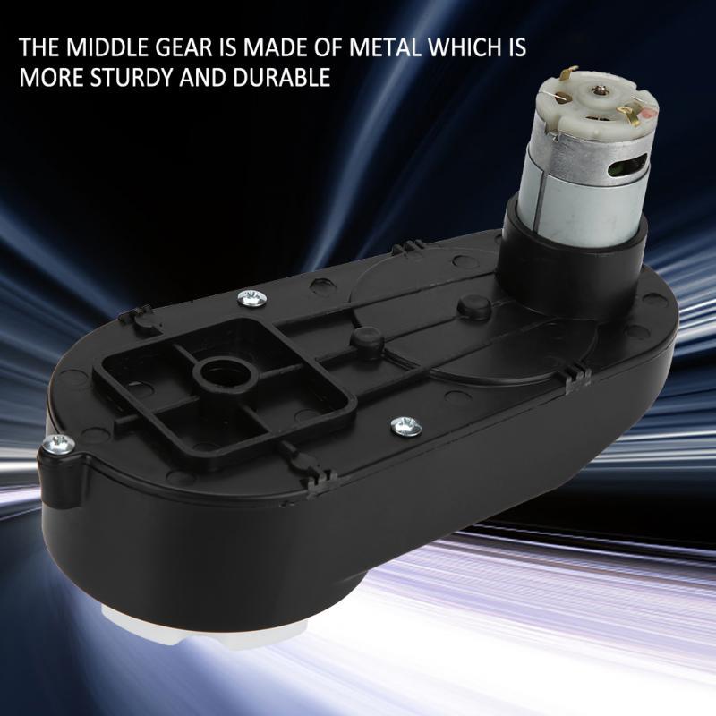 Moteur électrique RS390 6V 18000 Tr/min - Pour Voiture à Pédales Enfant, Pièce De Rechange