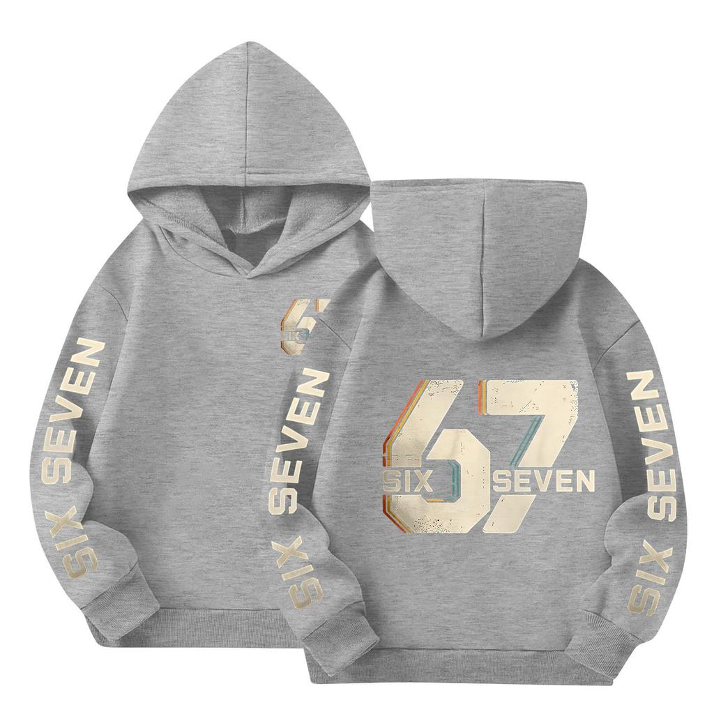 Sudadera de Manga Larga con Capucha Estampada para Niño Sudadera Casual Deportiva Cómoda