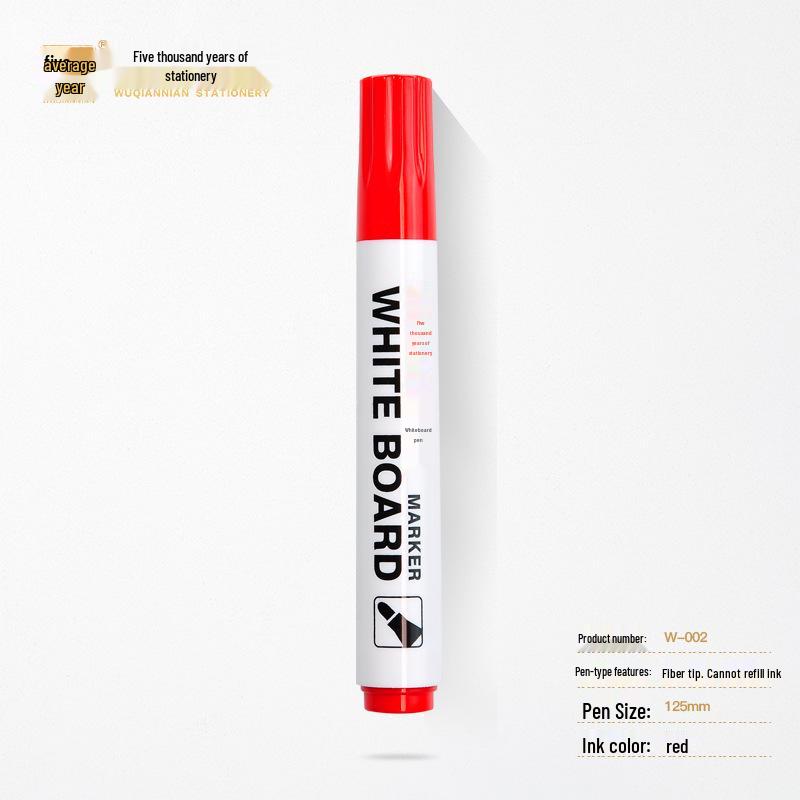 Erasable Teacher-Specific Whiteboard Pen - Large Thick Head Marker for Drawing and Note-Taking, Logo Printing Available