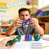 3D Printed Twist Sphere Fidget Ball Gradient Liquid Flow Rotating Gear Stress Relief Sensory Toy For Adults Desk Toy