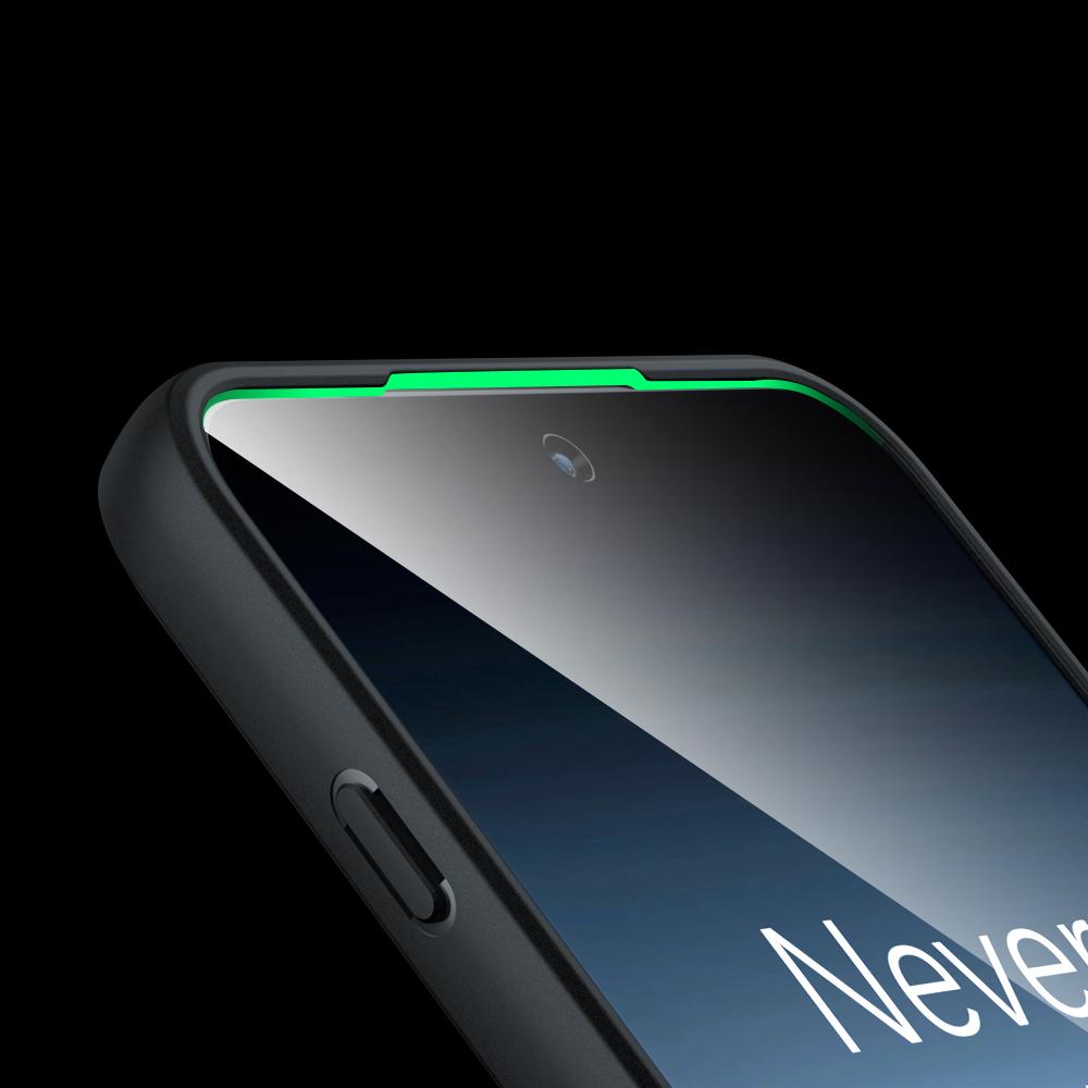 For OnePlus Ace 5 Ultra 5G/Nord 5 5G Case Skin-Touch TPU+PC Matte Phone Shell,Transparent Black