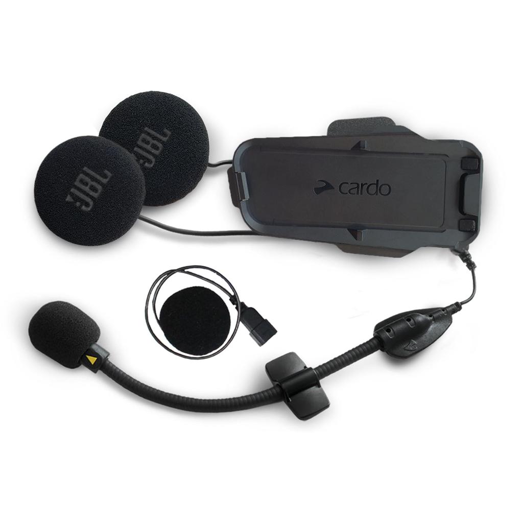 Cardo PACKTALK NEO Motorcycle Intercom and 2nd Helmet Kit with JBL Sound (ACC00016)