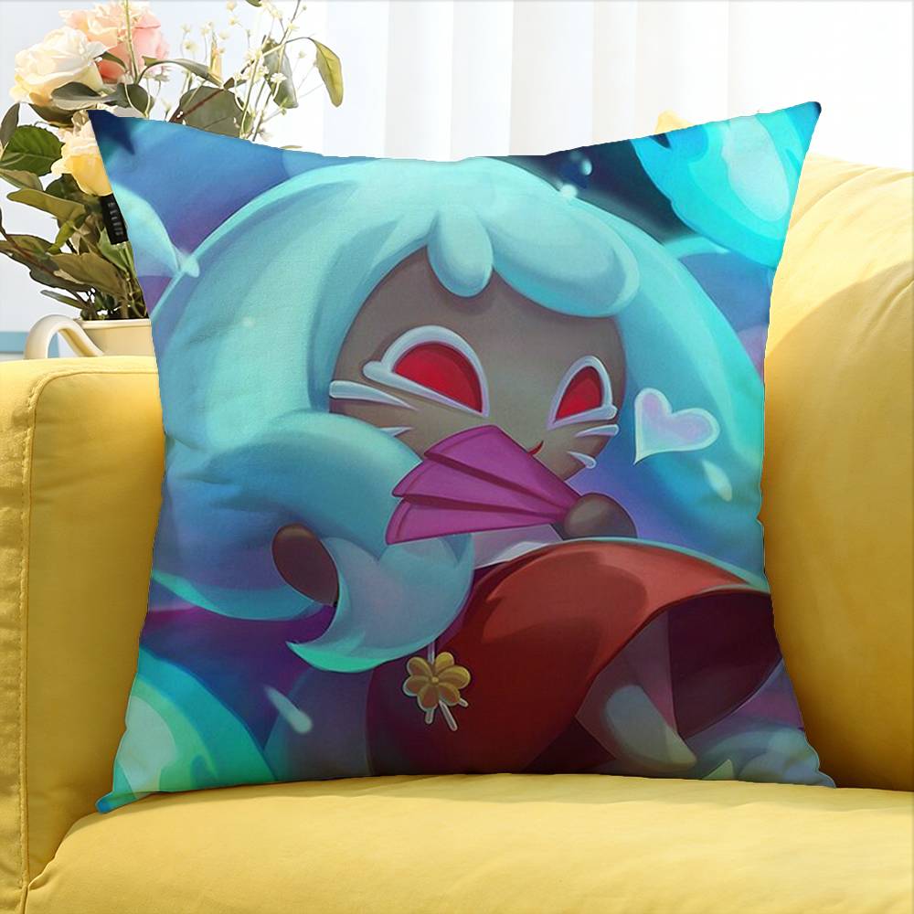 Game C-Cookie R-Run Kingdom World Various Sizes Square Pillow Case For Car Home Bedchamber Decor