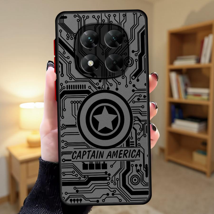 Marvel Cool Hero Logo Funda Phone Cover Case for Xiaomi Redmi Note 14 13 Pro Plus A4 9S 14C 12 10 11 13C