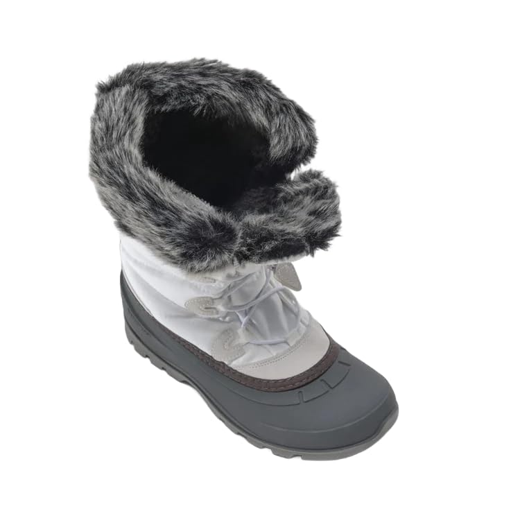 Kamik Momentum 3 Snow Boots, Size 1600533, White (110), Size 26.0 cm