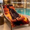 Travis Scott Custom Name Beach Towel Large Soft Towel for Indoor Bathroom Outdoor Beach