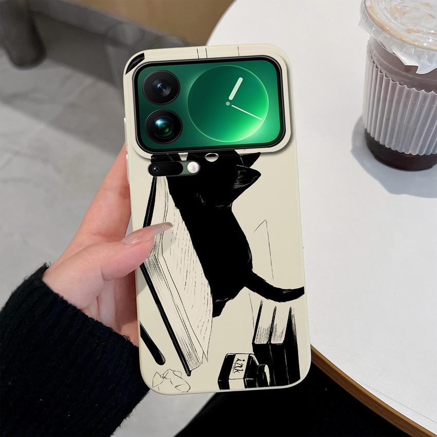 Für Xiaomi 17 Pro Max 15T Poco M7 Plus F8 Ultra 5G Stoßfeste Hülle Verspieltes Jungen Mädchen Muster Weiche Flüssigsilikon Handyhülle Für Xiaomi Bumper Shell