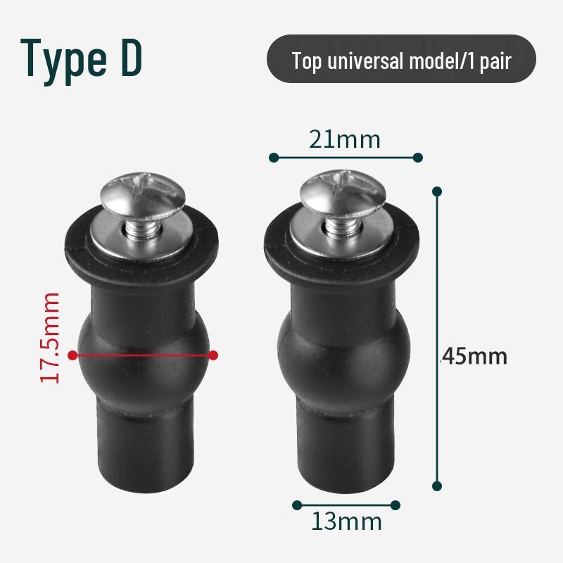 Universal Toilet Seat Fixing Kit