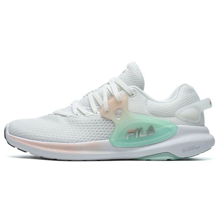 Fila Athletics Morden Chic-FMC Fabric TPU Low-Top Running Shoes Women Sneakers Bright-White A12W122105FBW
