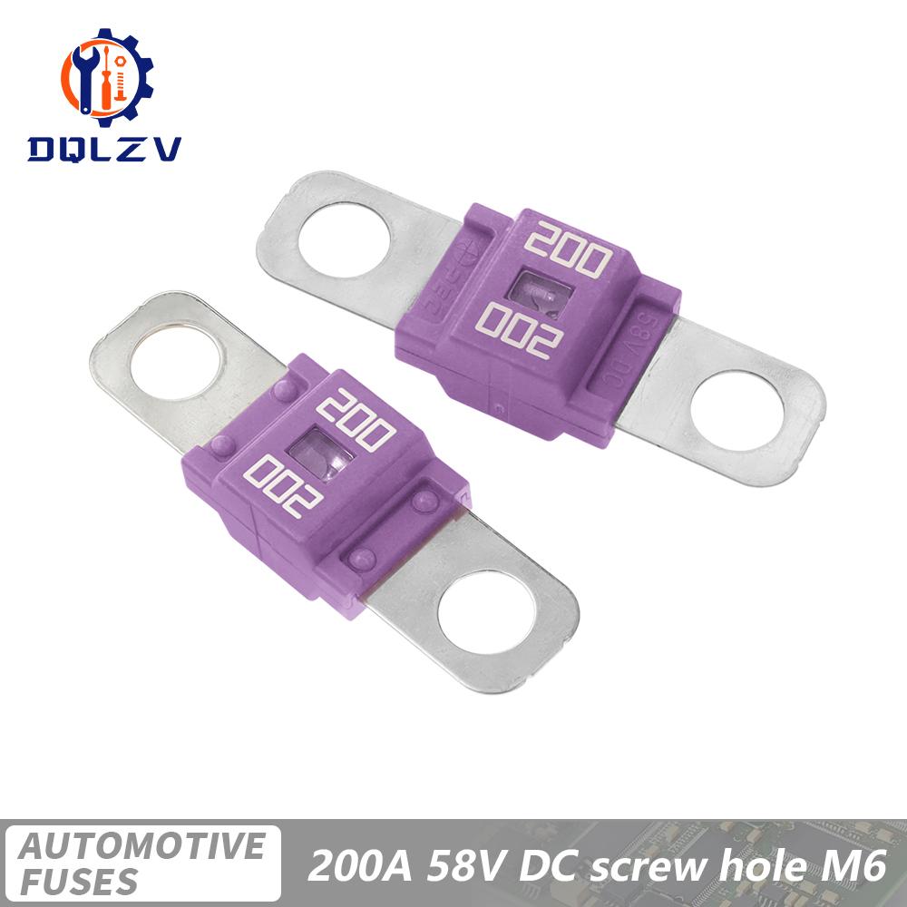 PEC Fuse DC 58V 30A 40A 50A 60A 80A 100A 125A 150A 175A 200A Mini ANL AFS Car Auto Fuse Assortment Automotive Motorcycle