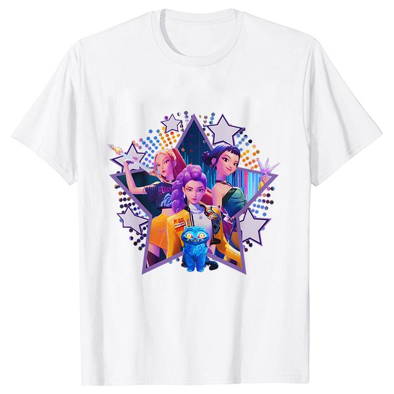 

Cartoon Anime T-shirt Casual Fashion Short Sleeve Summer Men s Short Sleeve Fashion Street T-shirt 3XL