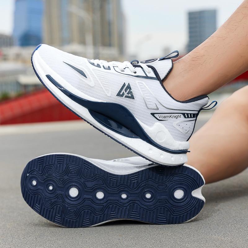 Men's Running Shoes Breathable Man Sports Sneakers Lace Up Comfort Casual Walking Shoes Athletic Training Footwear