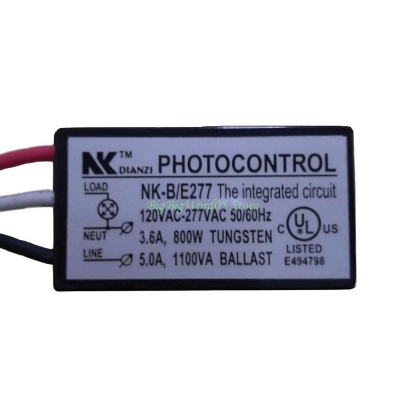 24TE 80VAC-277VAC Photoelectric Switch for Lamp Switch Auto Open Twilight to