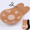 Reusable Women Breast Petals Lift Nipple Cover Invisible Petal Adhesive Strapless Backless Stick On Bra Silicone Breast StickersMakeup