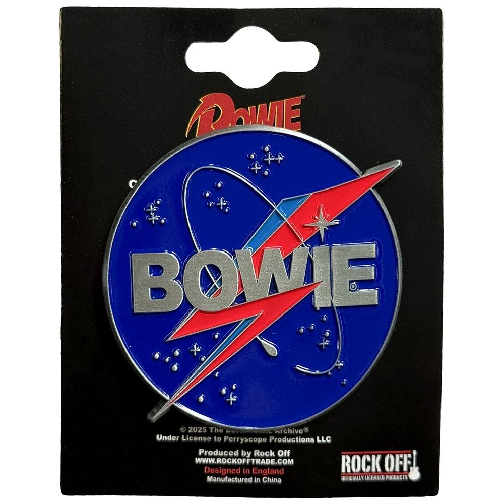 David Bowie Pin NASA Badge