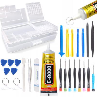 GSM Repair Tool Kit 25W1 + Double Box + E-8000 Glue 110Ml