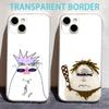 Hamster Höhlenmensch Handyhülle Für iPhone17,16,15,14,13,12,11 Plus,Pro Max Weiche Transparente Hülle