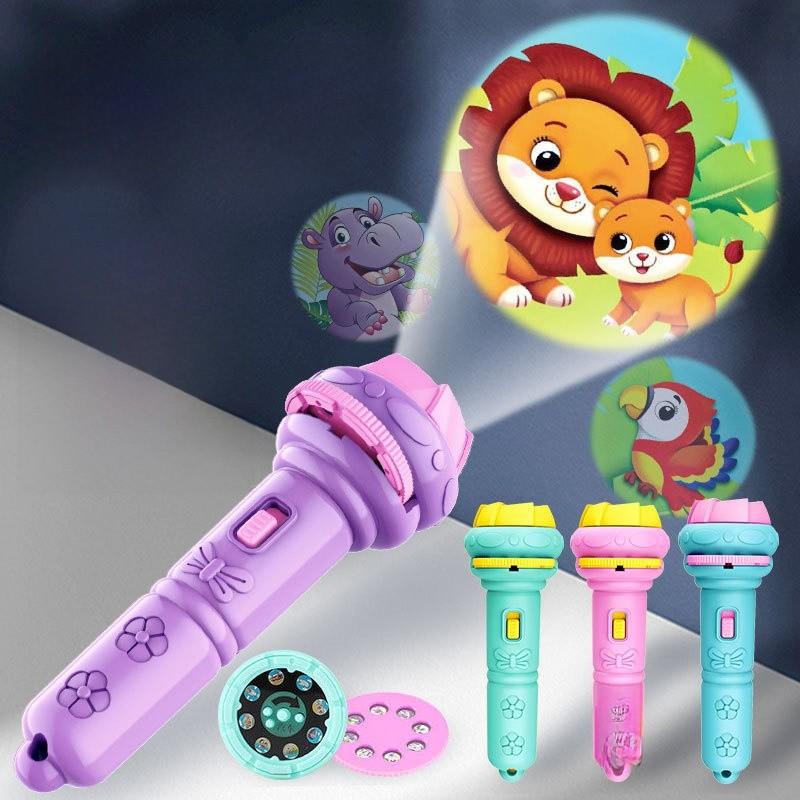 Mini Childrens Projector Torch With Light And Projection Capabilities For Toddler Early Education
