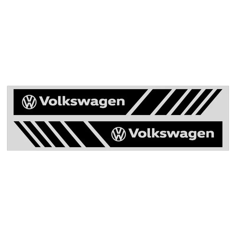 

Автомобиль Для Volkswagen VW 2 шт. Автомобильные ПВХ Полосы Гоночные Полосы Наклейки На Зеркало Заднего Вида Для Volkswagen Golf-7 4 5 6 CC T-ROC Sharan Pa