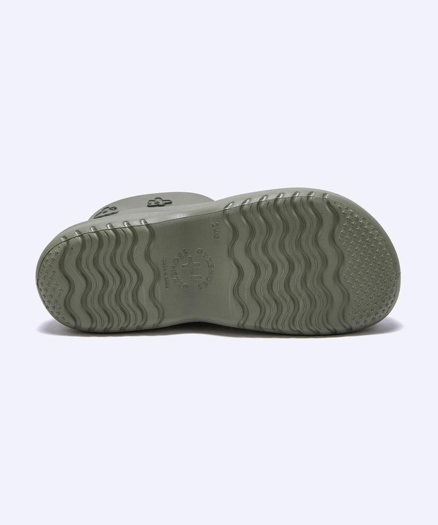 Otz [Ozzi X Umu] Biddle Rain Boots Matcha Ozv6Gs219K
