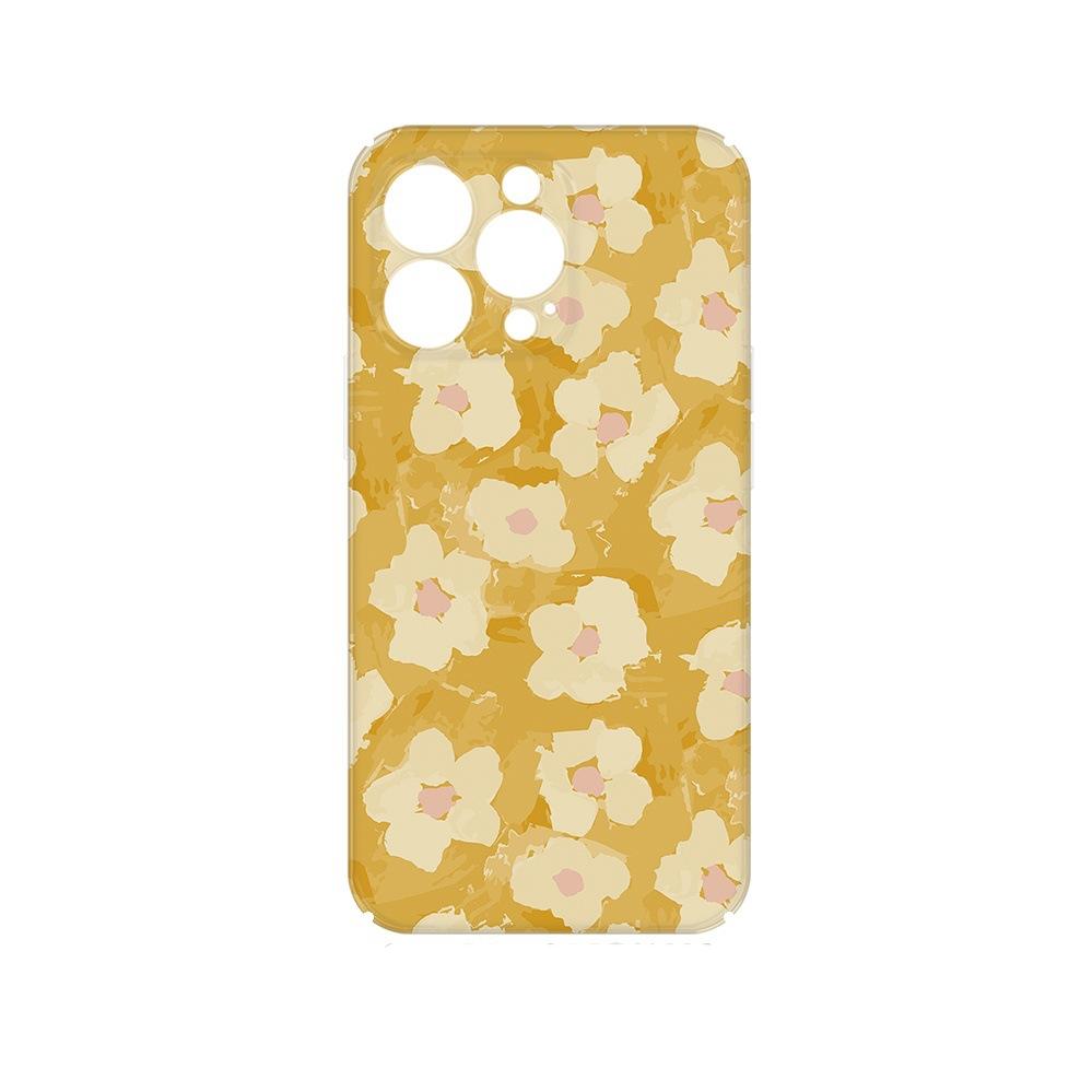 

Oil Painting Illustration for Apple 17promax Cartoon Cute for IPhone16pro Lens All-inclusive 15 New Models For Apple 7