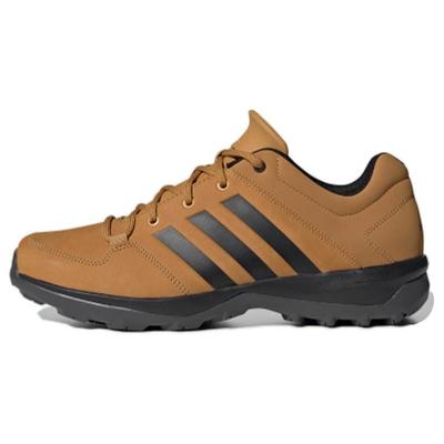 Daroga Plus Lea Halkfria Låga Casual Skor Herr Brun Svart FU9256