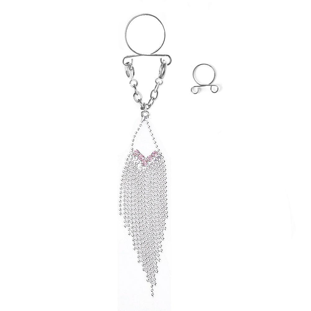 

Potless Line Fake Creation Creation может регулировать украшения для проколов сосков