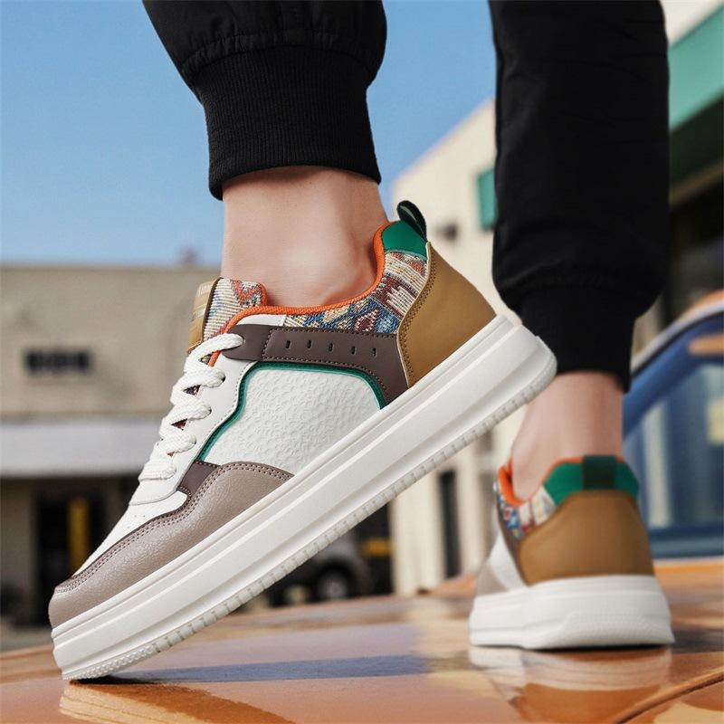 New summer soft-soled lightweight low-top platform casual board shoes