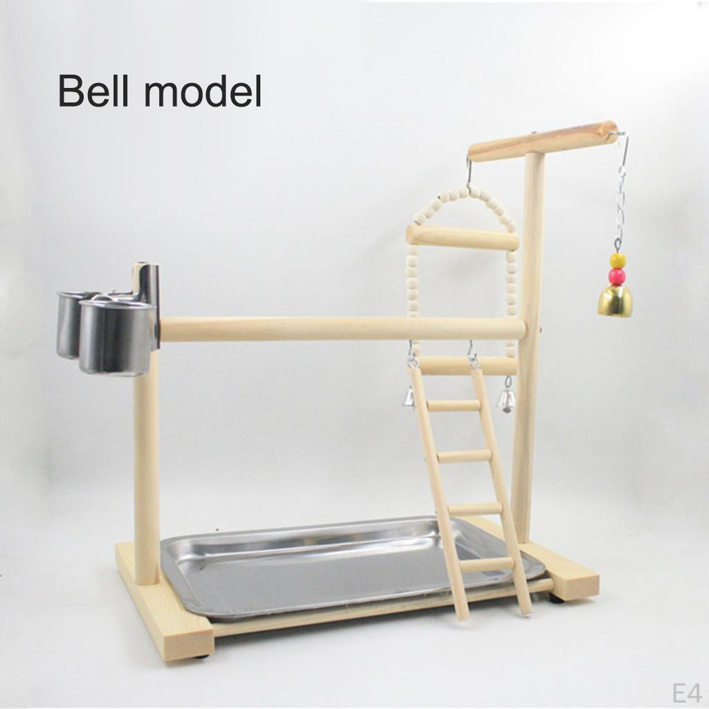 1pc Pet Playstands Hanging Ladder Bird Perches