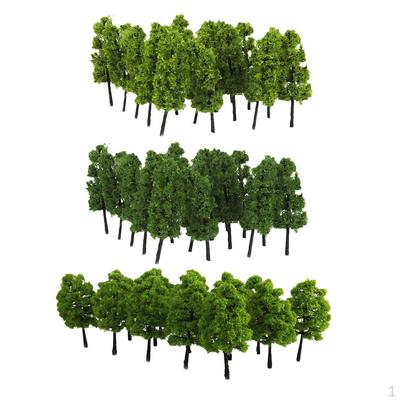 40 Railway Tree Models for Diorama Architecture Prop