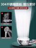 Gold High Pressure 3 Modes Adjustable Shower Head One Key Stop Water Saving Sprayer Rainfall Bath Showerhead Bathroom Accessorie