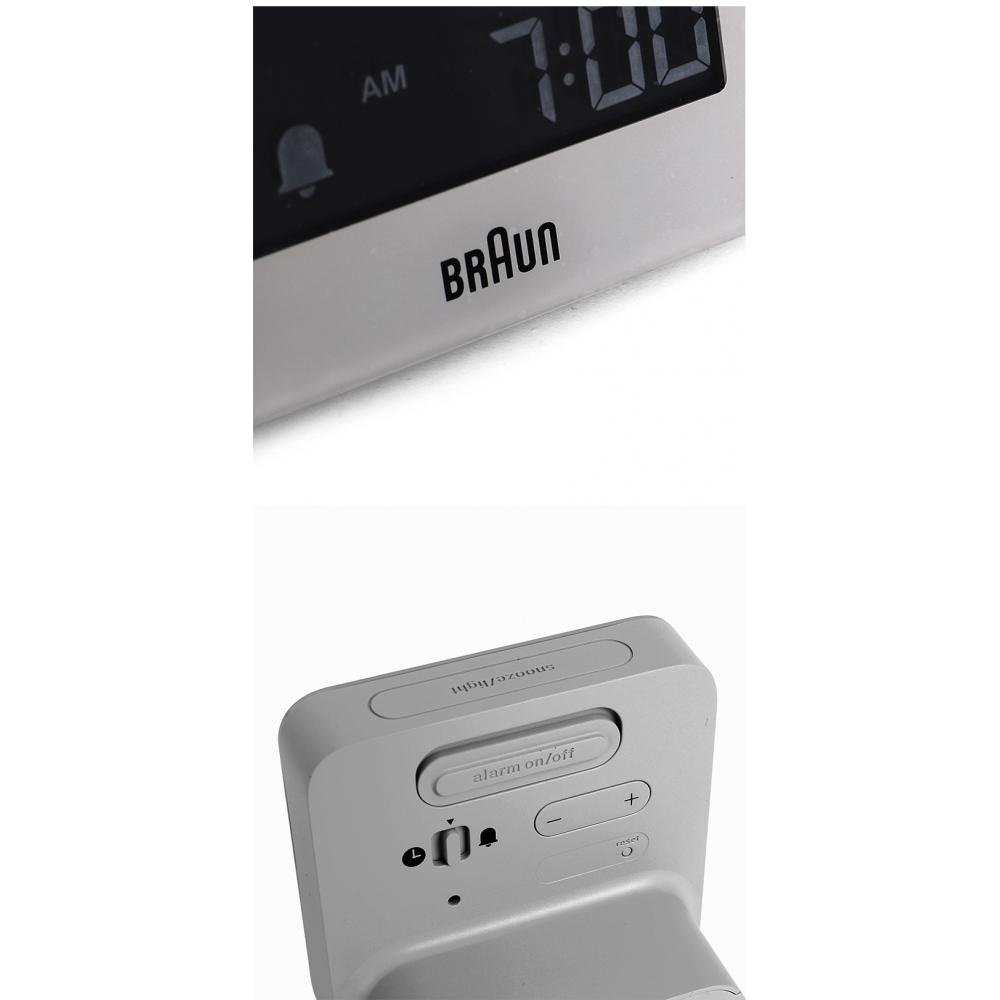 Braun Bc09g Digital Crescendo Alarm Public Desk Clock