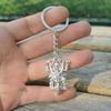 Metal Spider Keychain Araneid Metal Butterfly Key Chains Araneid Animal Key Ring  Car Key Holder