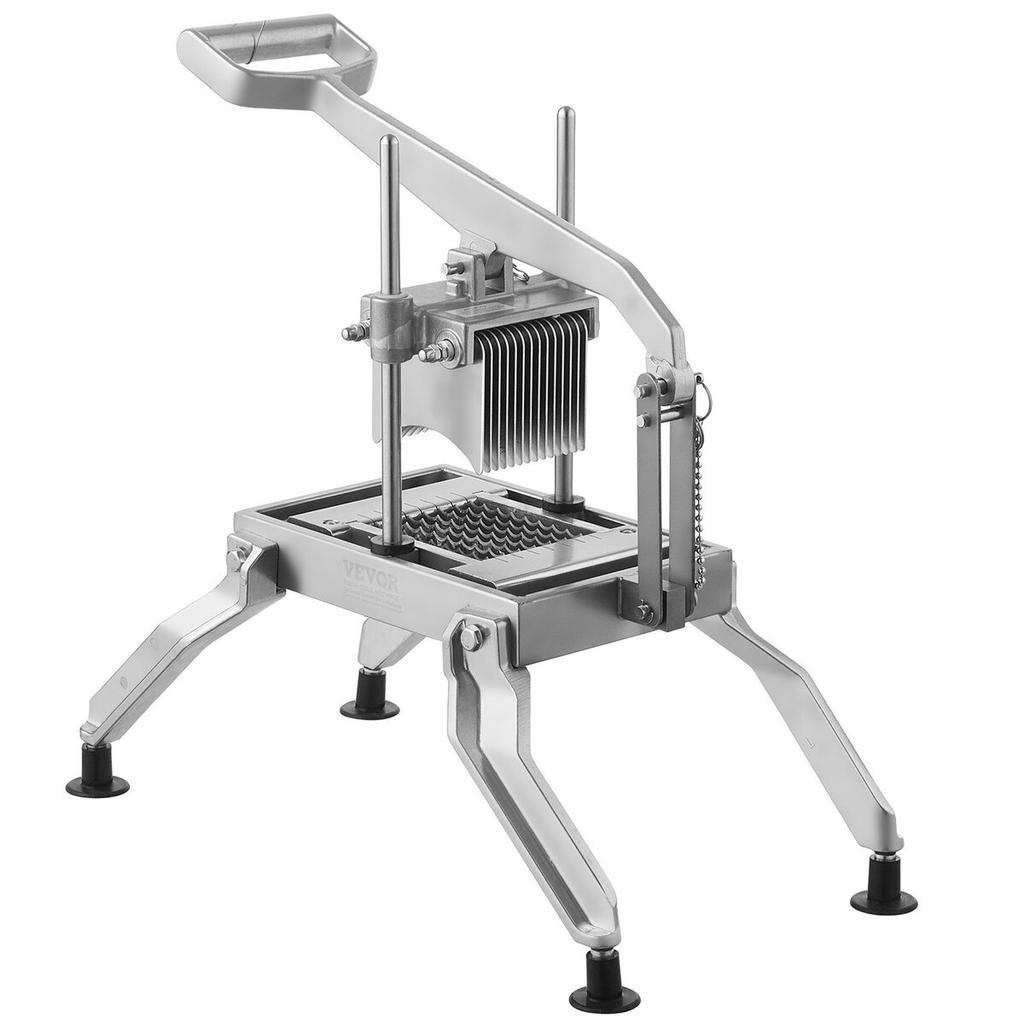 Commercial Vegetable Slicer, 3/8 and 3/16 inch Tomato Slicer, Stainless Steel and Aluminum Alloy Vegetable Cutter Slicer, Manual Tomato Slicer with
