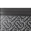 Burberry Exclusive Logo Print Quilted Leather Card Holder Men Card Holder Black 80492071