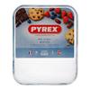 Moule pour four Pyrex Classic Vidrio Plat Transparent verre 33 x 27 x 2 cm (6 Unités)