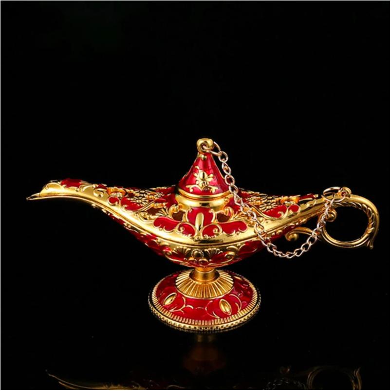 Lampada di Aladino Artigianato da Tavolo Ornamento Soggiorno Studio Camera da Letto Decorazione Regalo per le Feste
