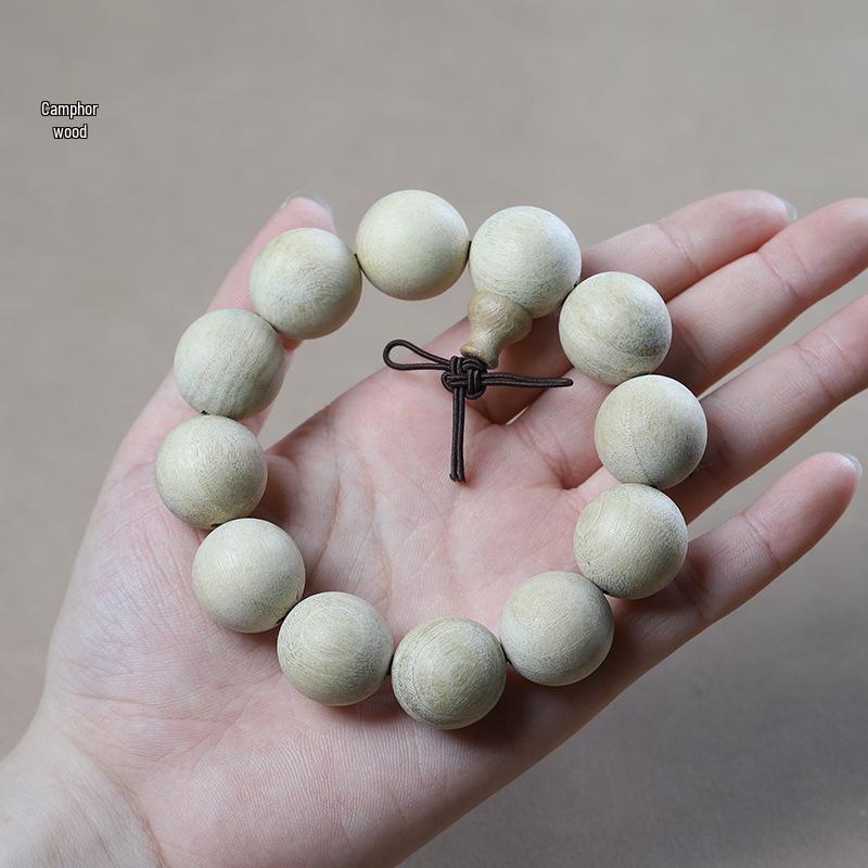 Men s Small-Leaf Red Sandalwood & Green Sandalwood Bracelet with Yellow Rosewood and Ebony Buddhist Beads 2.0 . 12mm 17 beads [Fine Work]