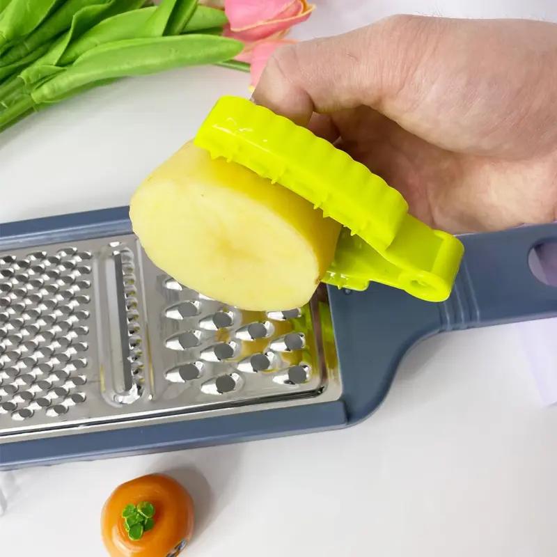 1PCS Multifunctional Kitchen Hand Guard Clip Household Cutting Vegetable Anti-cut Finger Guard Hand Guard Finger Protection Cover Anti-cut Artifact