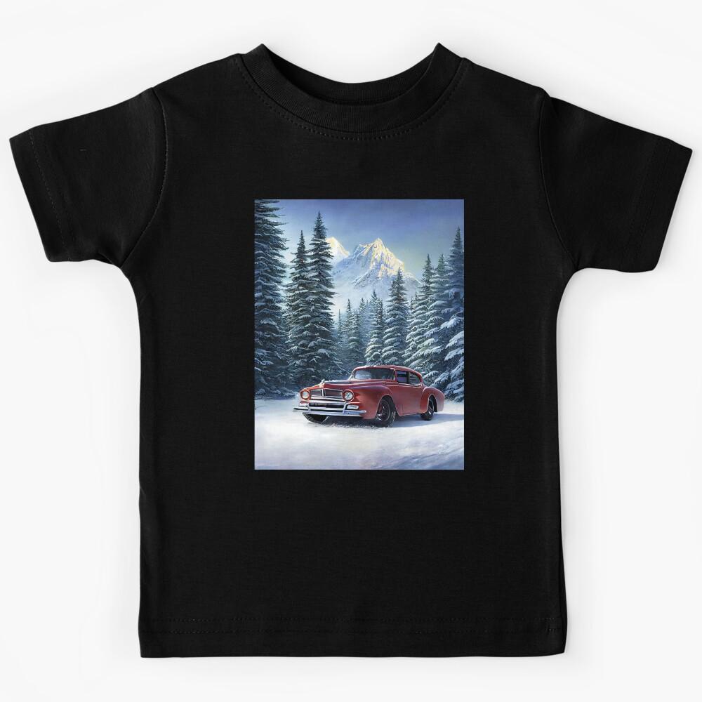 Winter Hot Rod, a perfect gift for all American Hot Rod fans #2 Kids T-Shirt 130