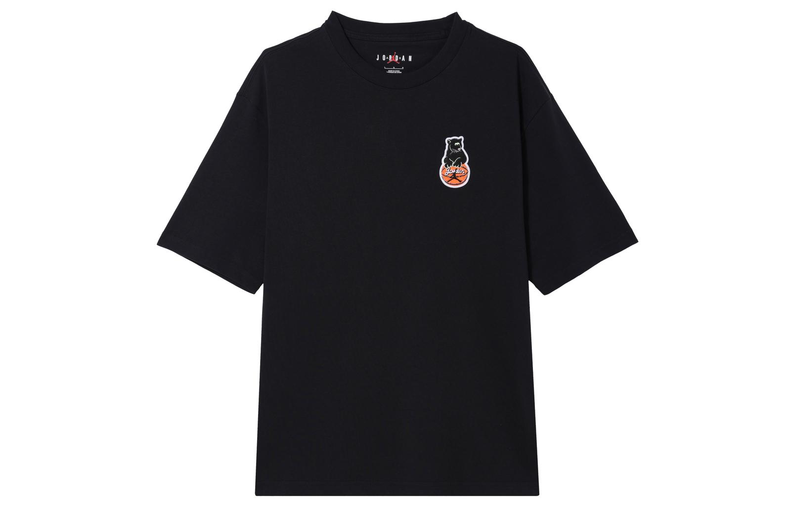 Jordan Letter Print Pullover Crew Neck Casual Short Sleeve T-Shirt HM4898-010 L