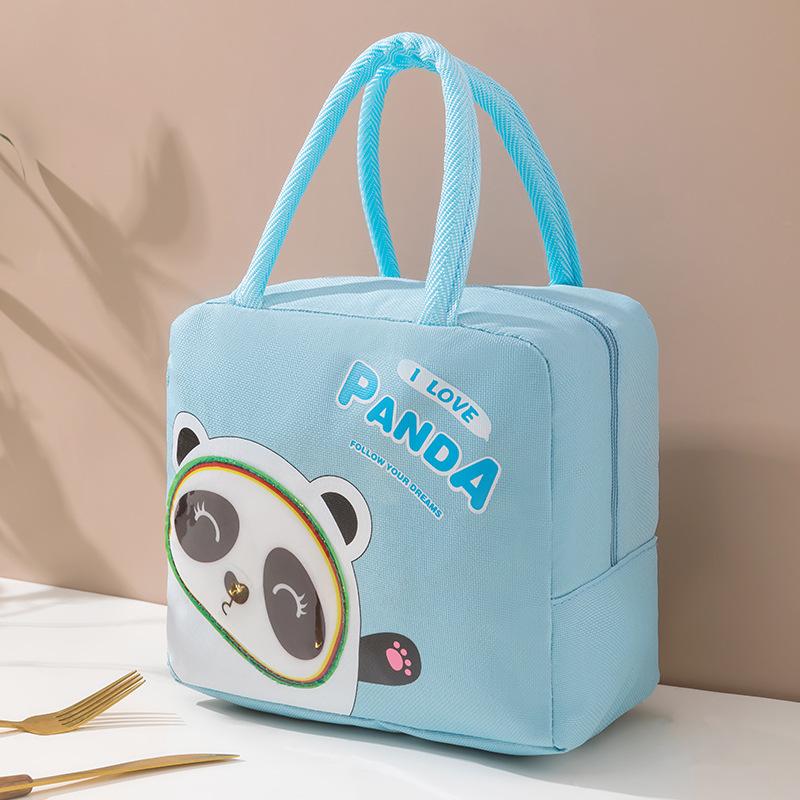 

Милая сумка для ланча бенто с термоизоляцией «Панда» для офиса и студентов