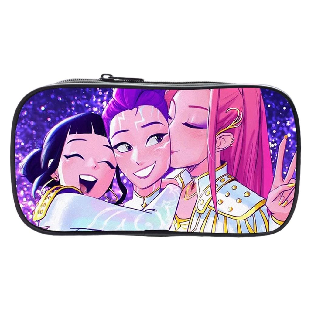 KPOP Dívky Kreslený Penál Základní Škola Penál Taška na Psací Potřeby Dětský Penál Anime Potisk