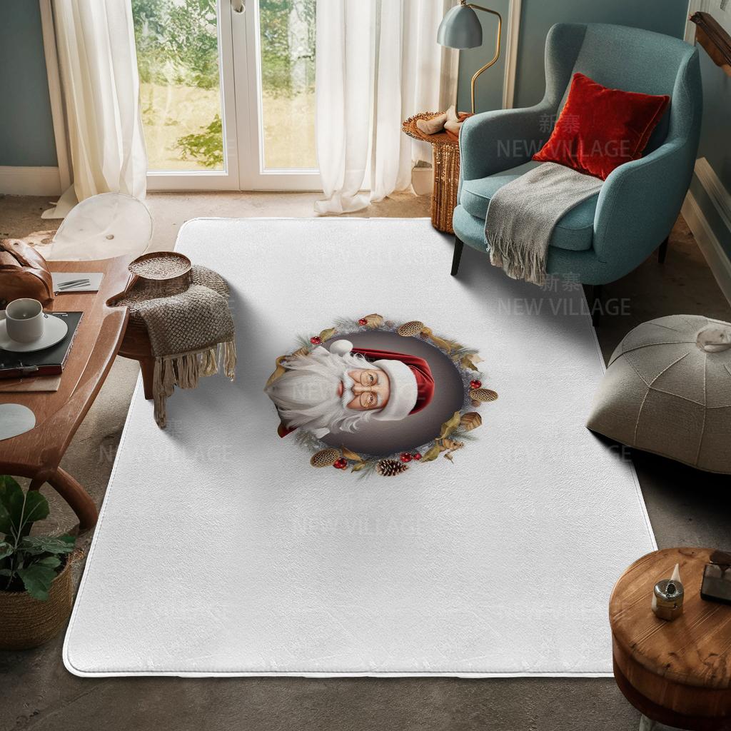 Koberec ke vchodu do domu Rohožka ke dveřím do domu Obývací pokoj Vana Koupelna Protiskluzové koberce s absorpcí vody vana Veselé Vánoce zima