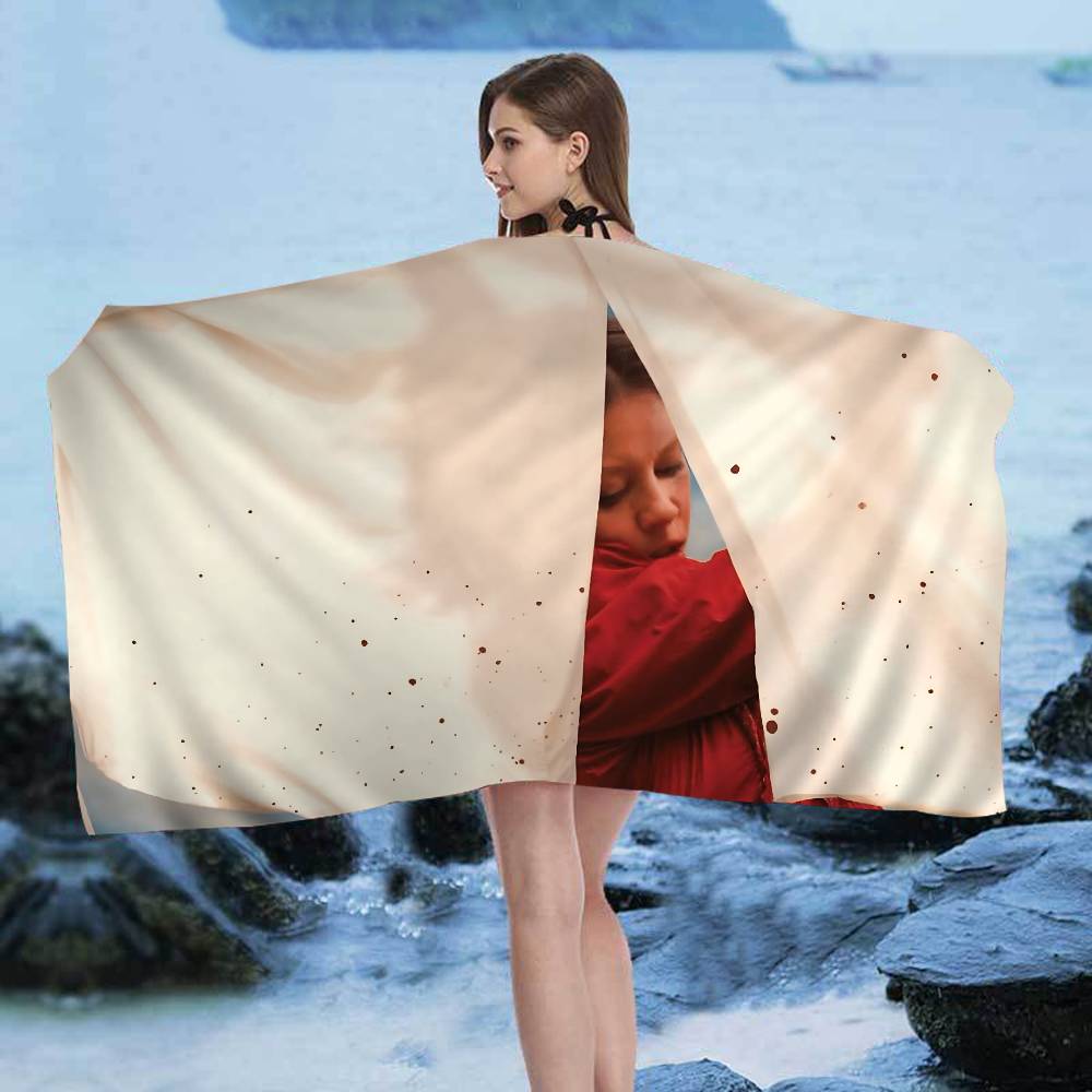 Drama Movie P-Pearl Bath Towel Microfiber Soft Water Absorbing Breathable For Girl Kids Decorative Cartoon Beach Towel