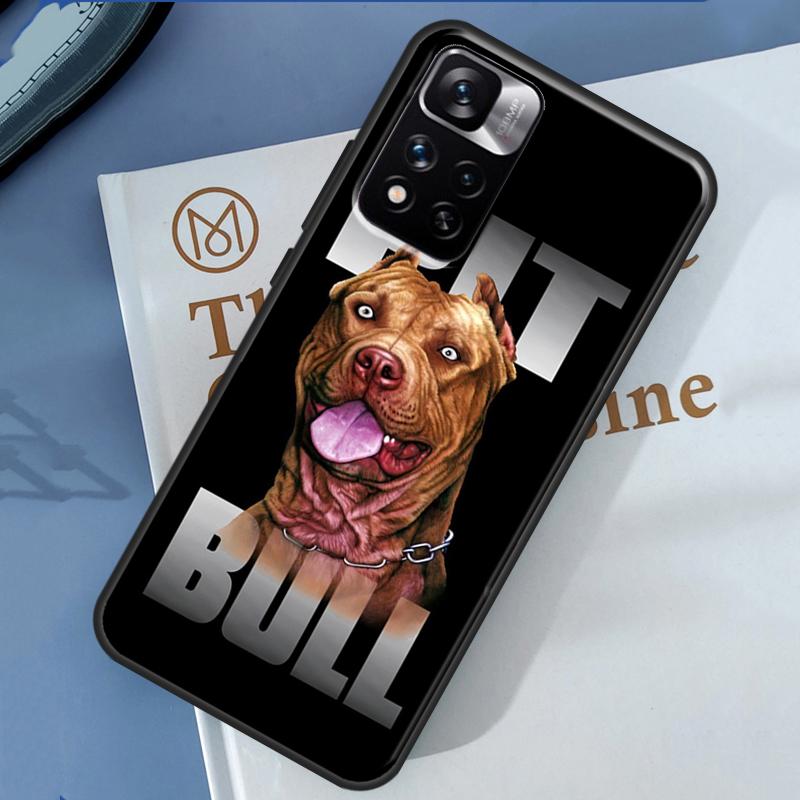 Pit Bull Lovely Dog Pitbull Case For Xiaomi Redmi Note 13 12 11 9 10 14 Pro 9S 10S 11S 12S Redmi 14C 10C 12C 13C Cover