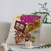 Candy M-Ms C-Chocolate M&M'S Pillow Cover Design Cushion Cover Decor Holiday Decorati