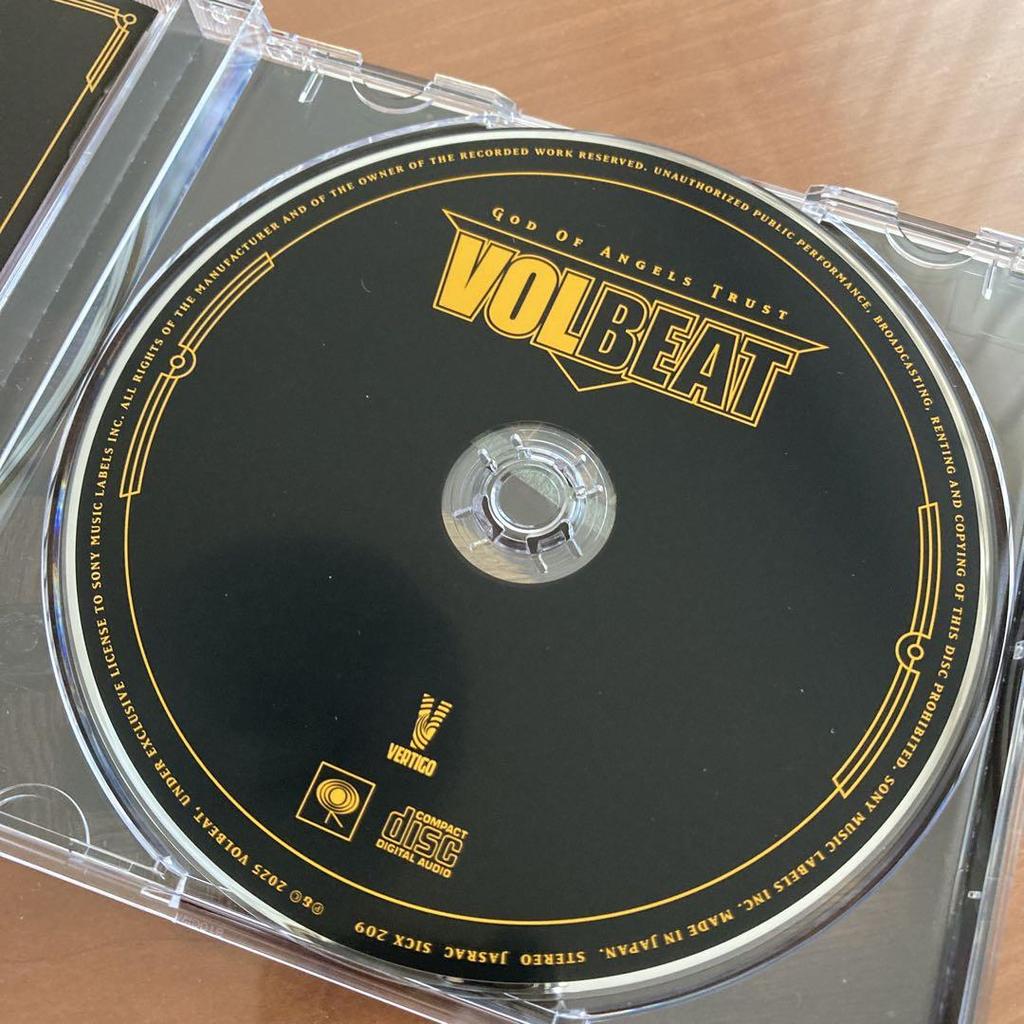 [USED] Volbeat / God of Angels Trust Domestic Edition