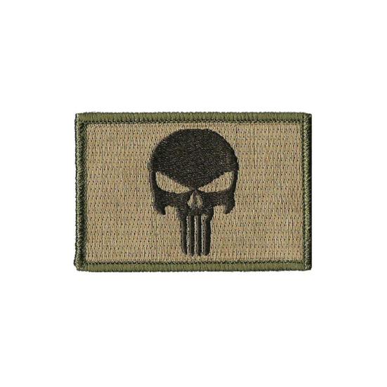 Punisher Skull Tactical Army Military Embroidered Shoulder Patch Badge Applique