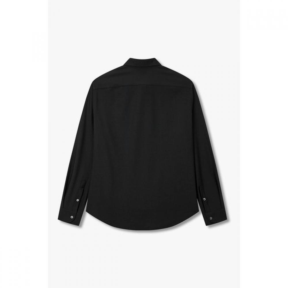 Emporio Armani Men S Stretch Long Sleeve Wool Shirt A516104004